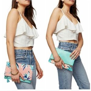 Rachel Polly Clutch Summer Tropical in Bag